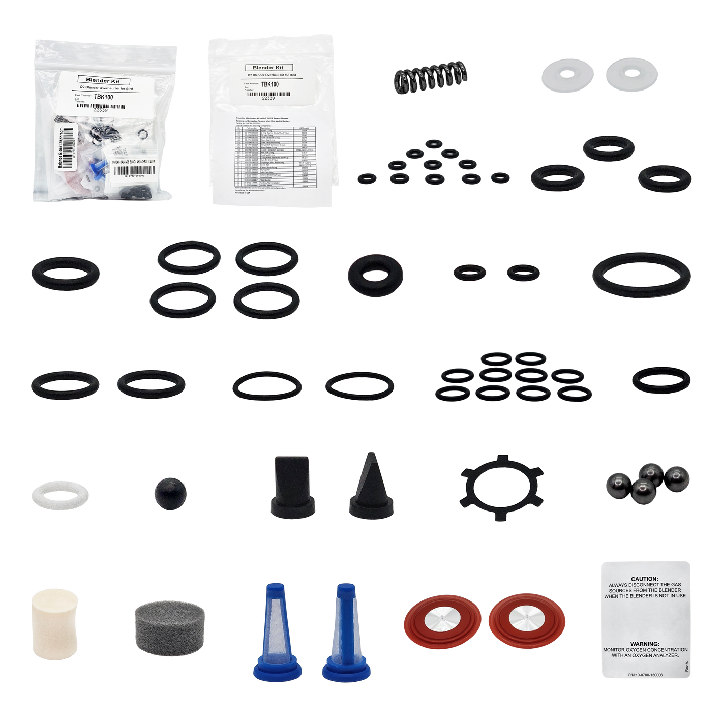 O2 Blender Parts