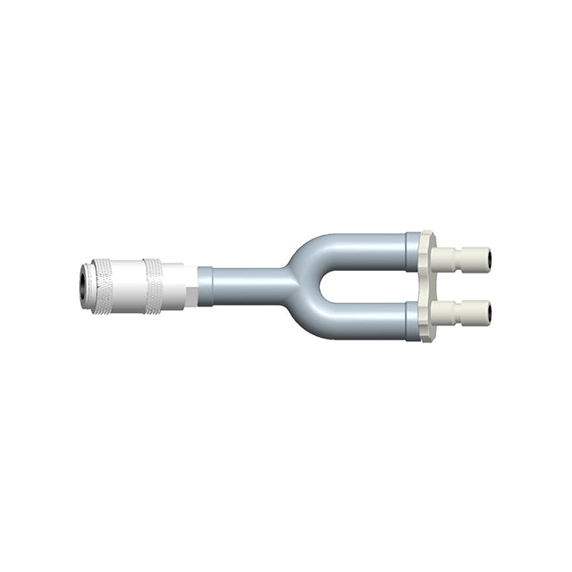 NiBP Connector GE - Dinaclick Adapter Y Male Philips (1) Tube Bayonet Cuff Reusable - Box of 10