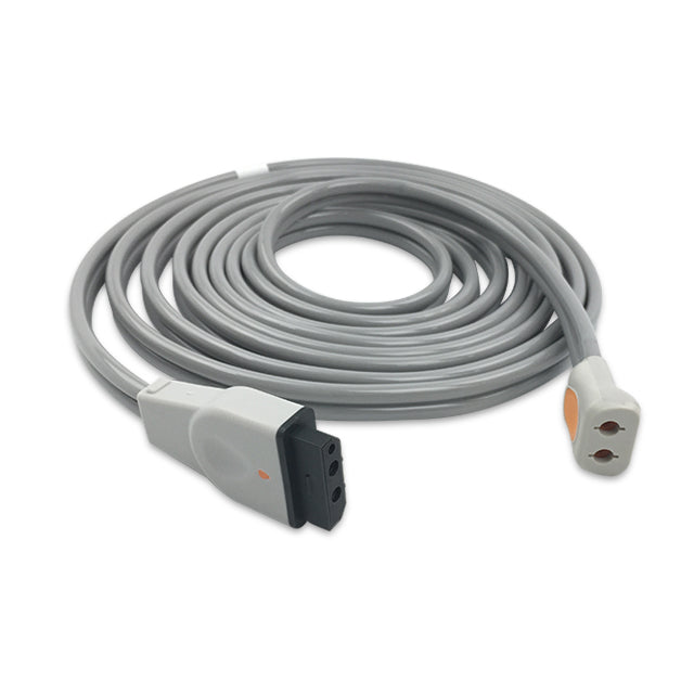 GE NiBP Air Hose Double Tube Adult/Pediatric w/ Dinaclick 2058203-002