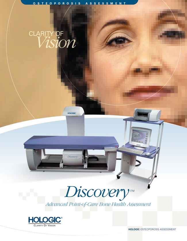 Hologic Discovery QDR Series Bone Densitometer