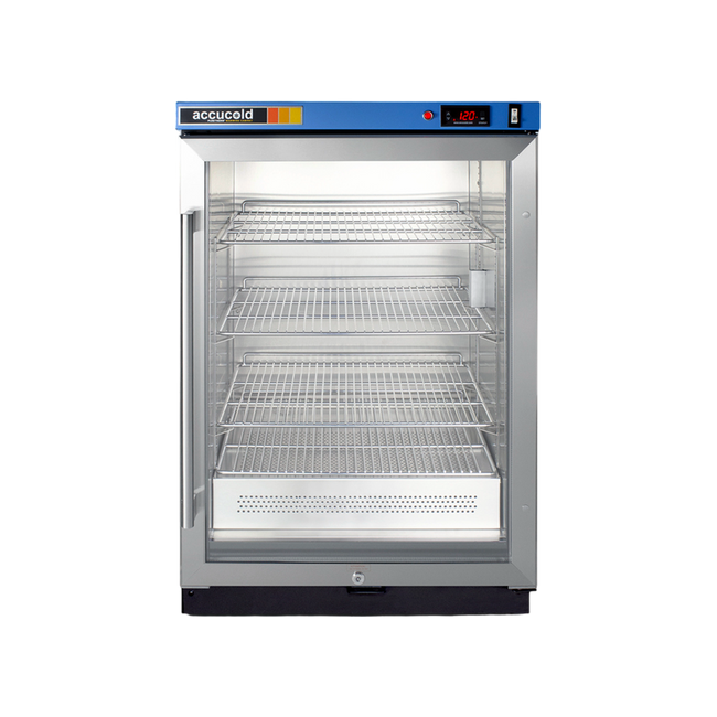 Accucold PTHC65G 24" 4.57 Cu. Ft. PureTherm Blanket Warmer - Glass RIGHT Door