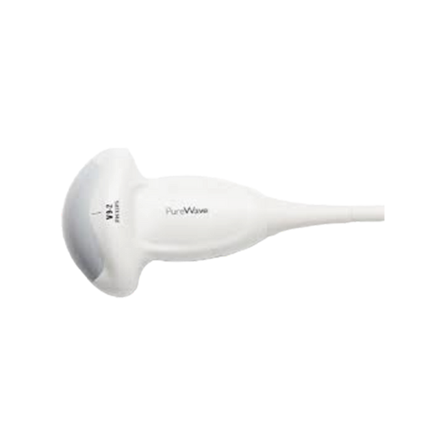 Philips V9-2 First PureWave Mechanical Volume Curved Ultrasound Probe/Transducer