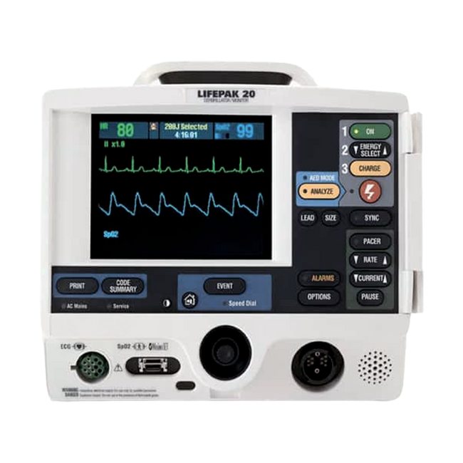 Stryker/Physio-Control Lifepak 20 Defribrillator