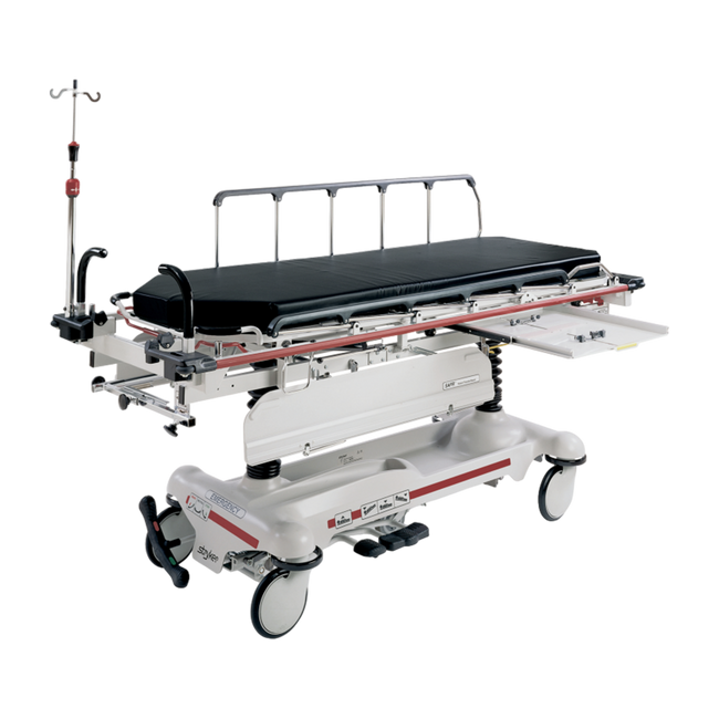 Stryker 1020 X-Ray Trauma Radiolucent Top Series Stretcher