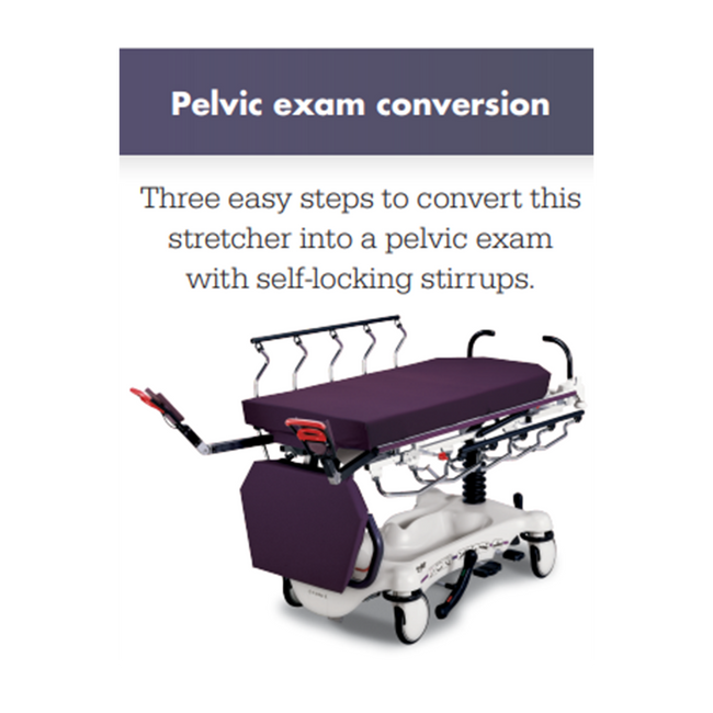 Stryker 1061 Gynnie OB/GYN Stretcher