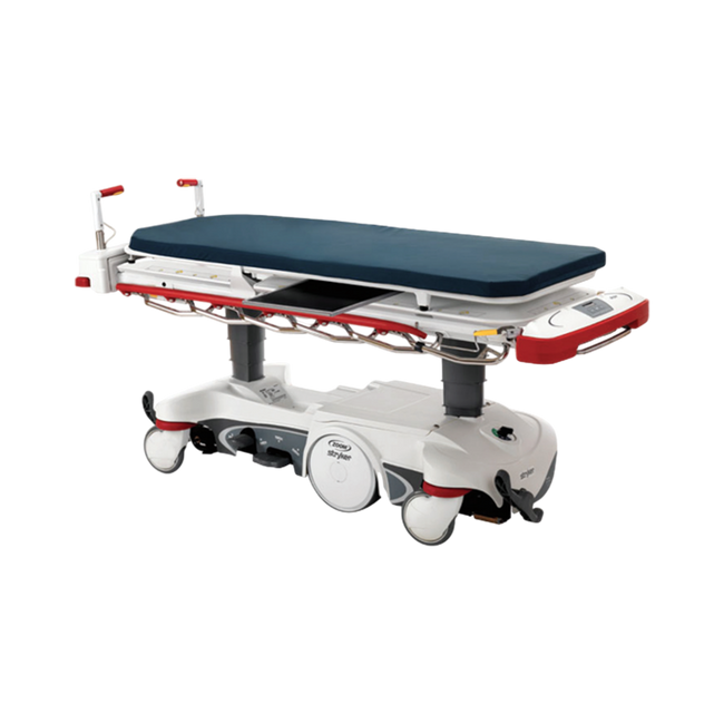 Stryker 1125X Prime X-Ray Series w/ 5th Wheel Zoom Motorized Drive System Stretcher