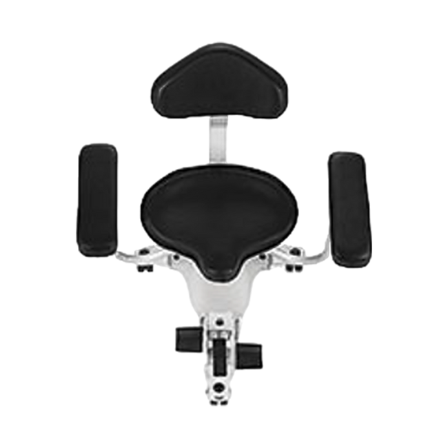 Stryker 830 Surgistool II Stool Saddle Cushion Seat - (Arms Optional)