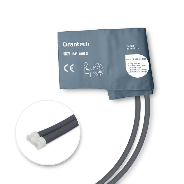 NiBP Cuff Double Tube Bladder Adult Extra long (27.5-49.5cm)