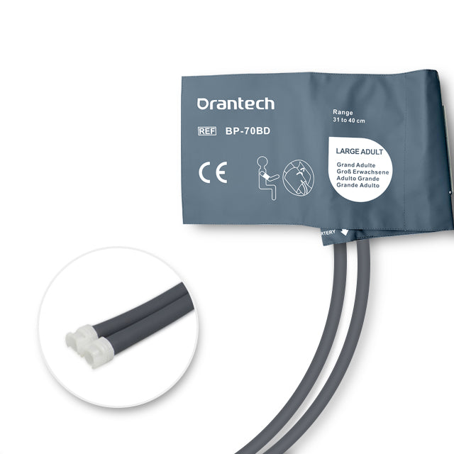 NiBP Cuff Double Tube Bladder Adult Large (35.5-46.0cm)