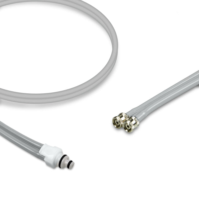 GE Marquette NiBP Air Hose Double Tube - (Round to Screw Fitting) Adult/Pediatric - 9461-214
