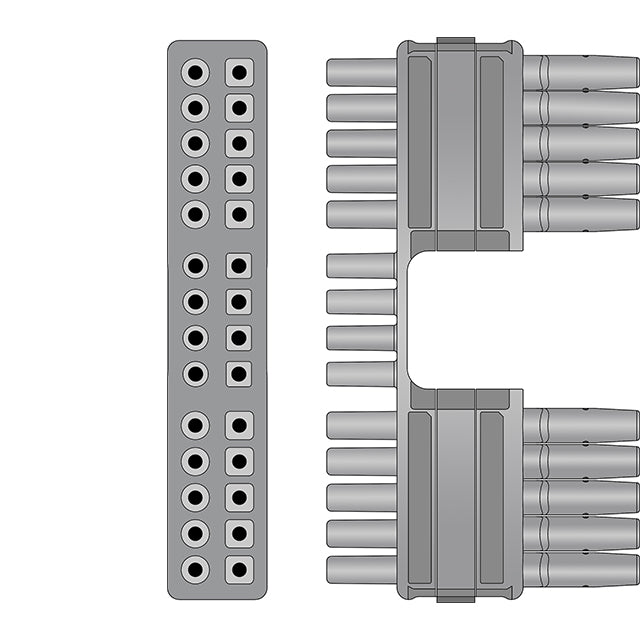 Mortara EKG Leadwire Cable 10-Lead Adult/Pediatric Banana - 9293-041-50