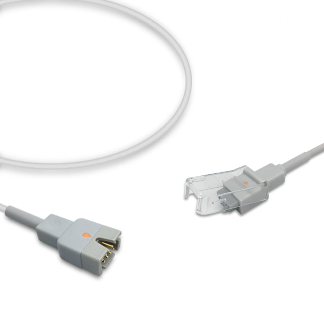 Masimo LNCS to Nellcor SpO2 Adapter Cable 1ft - Use w/ Nellcor-OxiSmart Sensor - Reusable