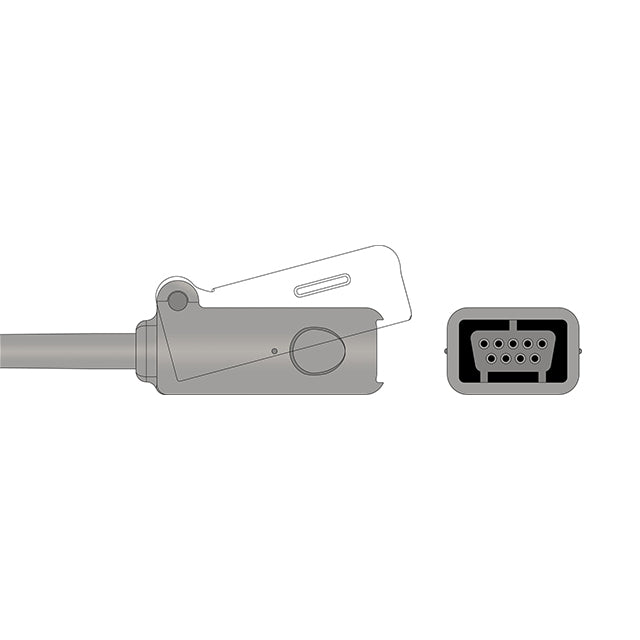 Masimo 1814 Masimo LNC-10 SpO2 Adapter Cable - 1814 (LNC-10)