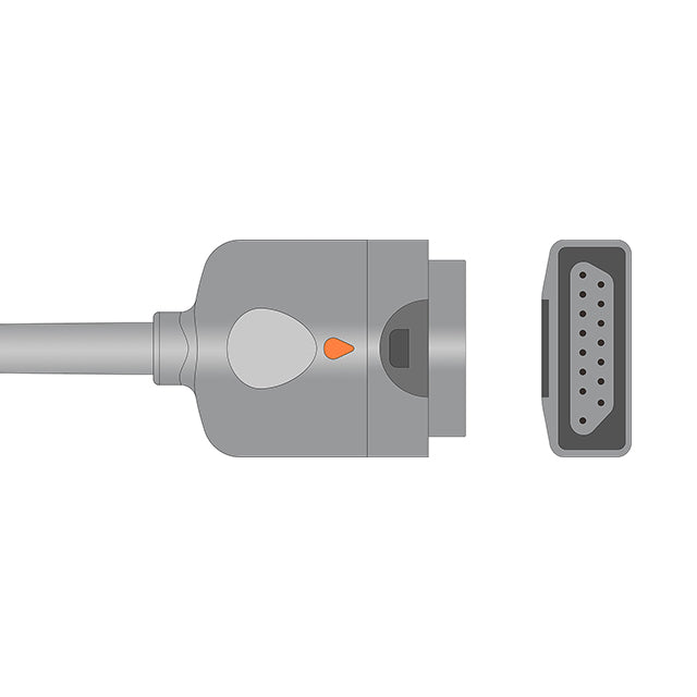 Masimo 2404 Rainbow RC-12 20-pin Patient Cable - (Use w/ Rainbow & M-LNCS Sensors) - SpO2 ONLY