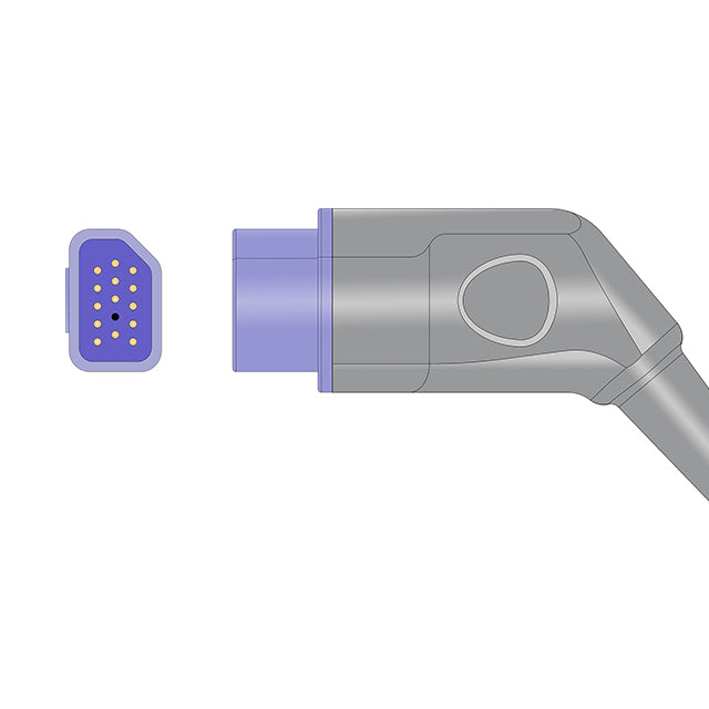 Nihon Kohden Nellcor OxiSmart SpO2 Adapter Cable - JL-631P