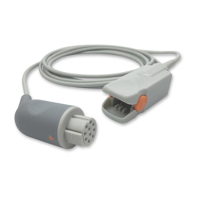 GE Datex-Ohmeda SpO2 Direct-Connect Sensor Adult Clip - OXY-F4-N