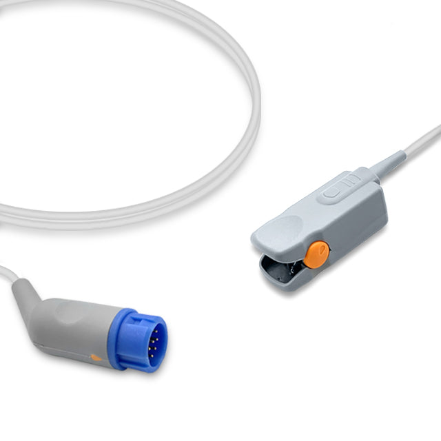 Philips SpO2 Direct-Connect Sensor Adult Clip - M1190A