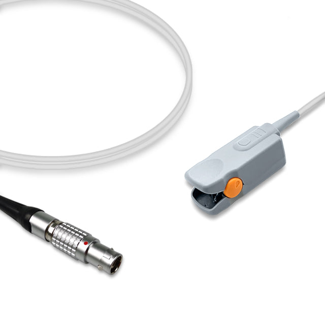 GE Datex-Ohmeda SpO2 Direct-Connect Sensor Adult Clip - 934-10LN